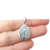 Pingente Medalha Milagrosa N S das Graças Inox 1,7cm - Pi61