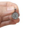 Pingente Medalha São Bento Aço Pequena 1,3cm-Pi133
