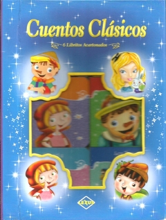 CUENTOS CLASICOS 6 LIBROS