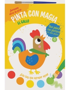 PINTÁ CON MAGIA-EL GALLO