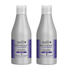 Silkey Combo Bálsamo + Shampoo Matizador