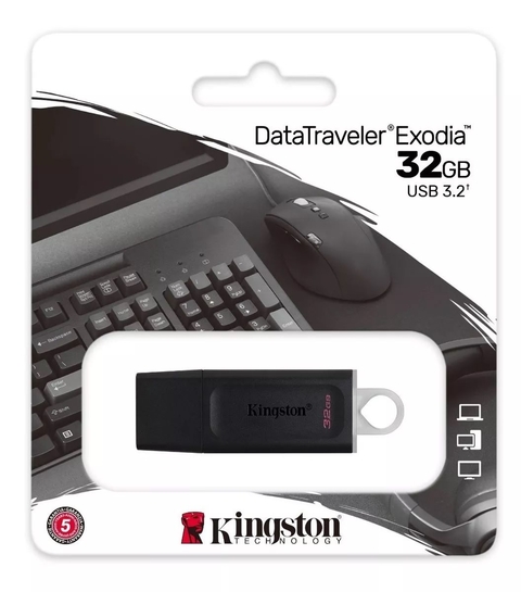 Pendrive Kingston Datatraveler Exodia Dtx/32 32gb Usb 3.2