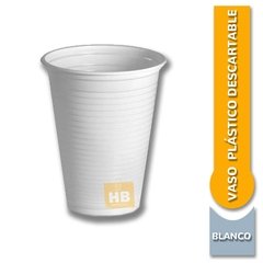 Vaso Plástico Descartable Blanco - 180Cc