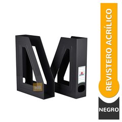 REVISTERO ACRIMET PORTA REVISTAS ACRILICO x2 unidades - tienda online