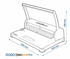 Anilladora Dasa Pro Discos Expansion Con Colocador A4 12hjs - comprar online