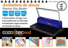 Anilladora Dasa Pro Discos Expansion Con Colocador A4 12hjs en internet