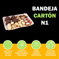 Bandeja De Carton Para Comida N°1 Excelente Calidad!