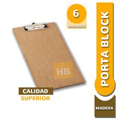 PORTABLOCK MADERA OFICIO WIRE CLIP - comprar online