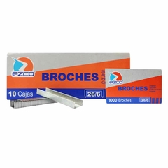 BROCHES PARA ABROCHADORA 24/6 x1000 - comprar online