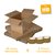 KIT MUDANZA 30 CAJAS 60X40X40 + 6 CINTAS DE EMBALAR - comprar online