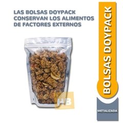 BOLSAS DOYPACK METALIZADA 11X16 cm en internet
