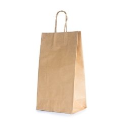 Bolsas con manija retorcida - 49x34x17 - Kraft Marrón - comprar online