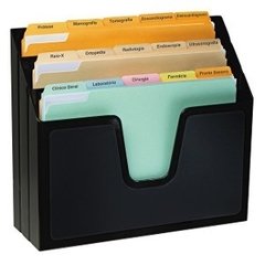 ORGANIZADOR EXPOSITOR PLASTICO ACRIMET 860 PORTA FOLLETOS x3 DIVISIONES - comprar online