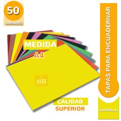 TAPAS PARA ENCUADERNAR A4 COLOR - HB Integral - Todo en un solo lugar!