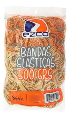 Bandas Elásticas X 500 Grs 100% Latex - Ideal billetes