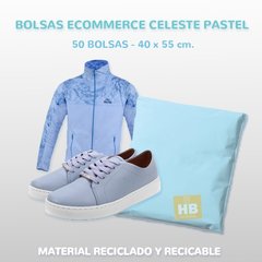 Bolsas Ecommerce grandes 40x55cm colores pasteles x 50 un. - HB Integral - Todo en un solo lugar!