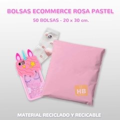 Bolsas Ecommerce pequeñas 20x30 cm colores pasteles x 50 un. - comprar online