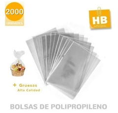 Bolsas de polipropileno PP Sin adhesivo - 30X40 - comprar online