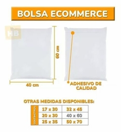 BOLSA SOBRES ECOMMERCE C/ADHESIVO BLANCO 40x60 x100 en internet