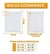 BOLSA SOBRES ECOMMERCE C/ADHESIVO BLANCO 40x60 x100 en internet