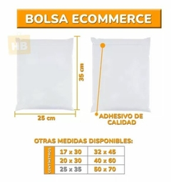 BOLSA SOBRES ECOMMERCE C/ADHESIVO BLANCO 25X35 x100 en internet