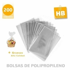 Bolsas de polipropileno PP 15x25 x200u en internet