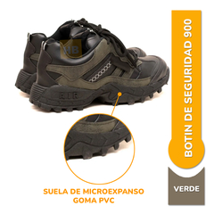 Zapato Bota Borcego Trabajo Calzado De Seguridad Reforzado 900 - tienda online