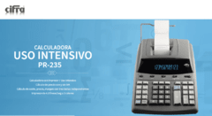 MAQUINA DE SUMAR CIFRA PR-235 Uso Intensivo - tienda online