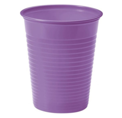 50 Vasos Plástico Descartables 200 CC Colores Cumpleaños - comprar online