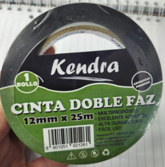 CINTA ADHESIVA BIFAZ 12mm x 25 mts DOBLE FAZ - comprar online