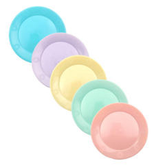 Platos descartables duros sale