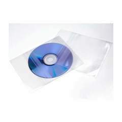 Bolsas de polipropileno con adhesivo- 13x13 - x200u ideal CD DVD
