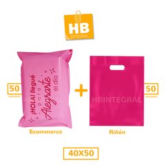 Bolsa Riñón Regalo + Ecommerce 40x50 Envíos Pack X100u - comprar online