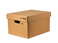 Caja Archivo Plastico Plana 805 Con tapa 38x38x38 cm - Pack x10 en internet