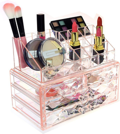 Organizador Para Maquillaje Escritorio Cosmeticos 4 Cajones - tienda online