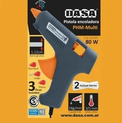 PISTOLA ENCOLADORA DASA PHM-Multi 80W Incluye 3 picos + 2 barras 1,12Cm - comprar online