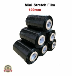 Film Stretch Cristal Virgen Negro 10cm 1era Calidad - tienda online