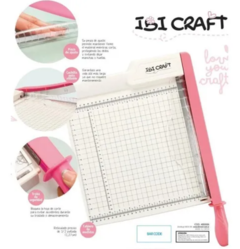 Guillotina A Palanca Ibi Craft Scrapbooking + Base A3 Rosa en internet