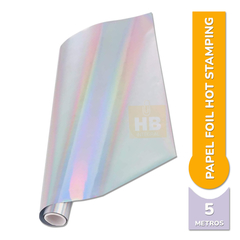 Papel Foil Transfer Holografico Rollo 32 Cm X 5 Mts - comprar online