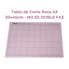 Base De Corte Rosa A3 45x30cm Pvc Rosa Ibi Craft Scrapbooking en internet