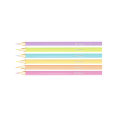 Lápices Ezco Mito Largo Pastel X 6 Colores - comprar online
