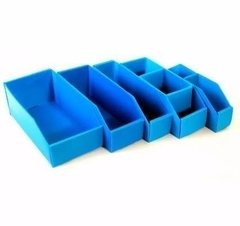 CAJA PLASTICO MULTIUSO REPUESTERA PLANA #853 N°3 30x15x11cm - AZUL - comprar online