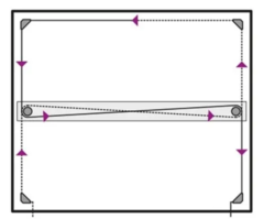 Tablero De Dibujo Técnico 40x50 Cm Dozent Plantec + Valija - HB Integral - Todo en un solo lugar!