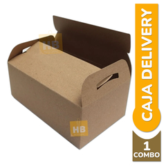 Caja Delivery Envios Comida Combo Hamburguesa + Papas X 300u en internet