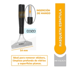 RASQUETA DASA PRO METALICA ESPATULA EXTENSIBLE - comprar online