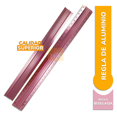 Regla De Aluminio Ibi Craft Para Corte 30cm Rosa - comprar online