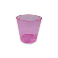 Vaso Acrilico Plastico Conico Translucido Transparente - comprar online