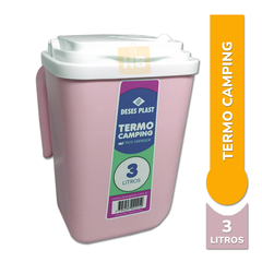 Termo Jarra Bidon Termico Camping 3lts Con Pico Vertedor - comprar online