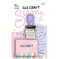 Sello Rotativo Ibi Craft Sello + Almohadilla Distinta Formas - comprar online