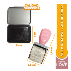 Sello Rotativo Ibi Craft Sello + Almohadilla Distinta Formas - comprar online